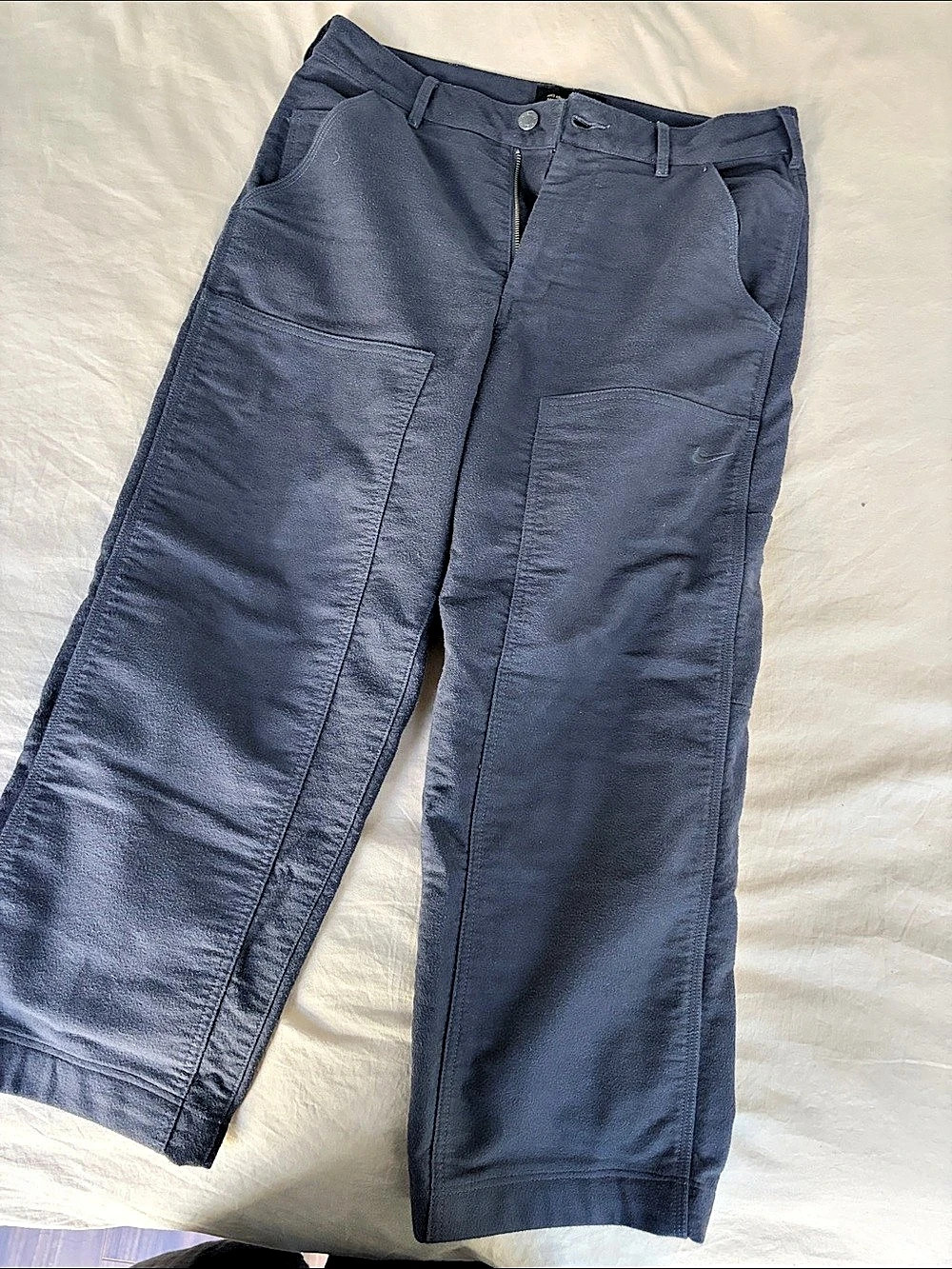 Nike Cargo Pants Black Fade Size Medium 30W